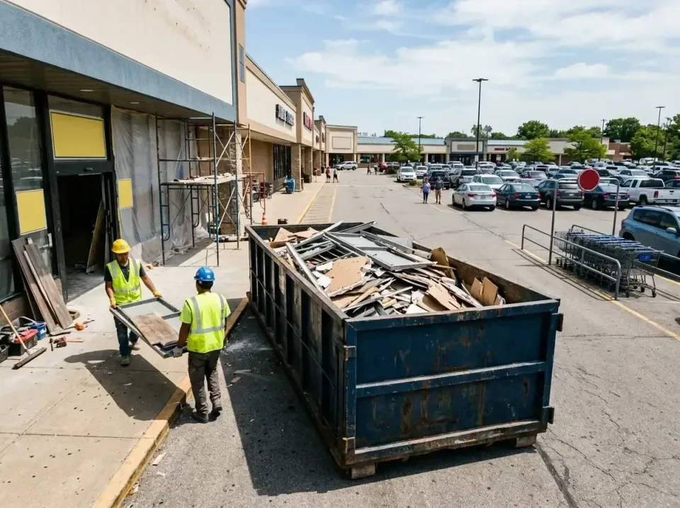 retail-store-renovation-debris-003 — frequently asked questions, Roll-off Dumpster Rentals in Grand Forks, ND